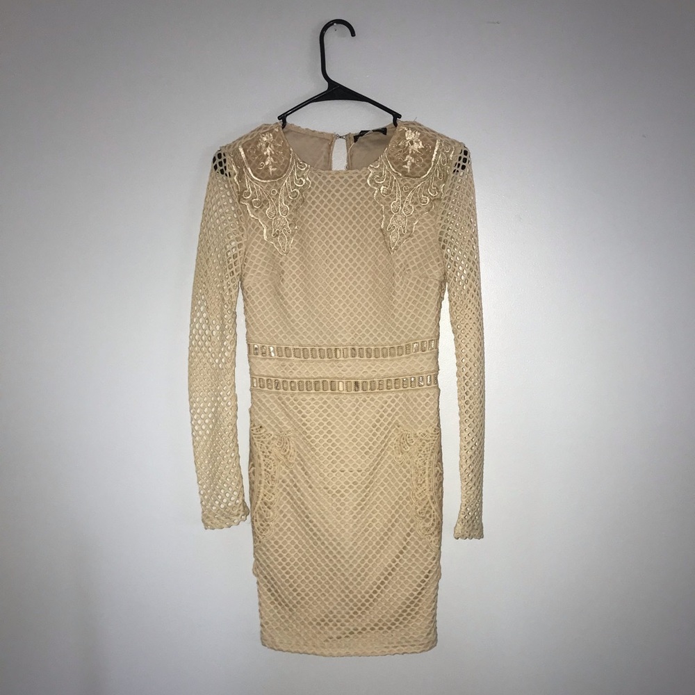 Misguided Long Sleeve Bodycon Dress